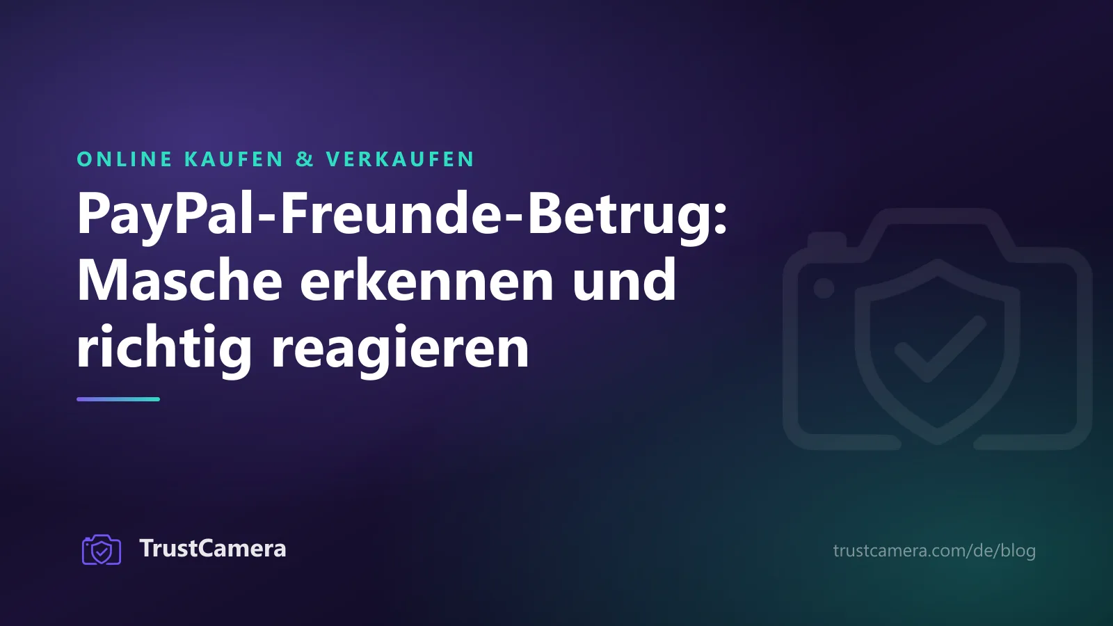 Titelbild: PayPal-Freunde-Betrug erkennen und richtig reagieren